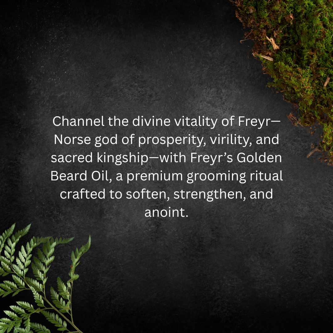 Freyr's Golden Beard Oil